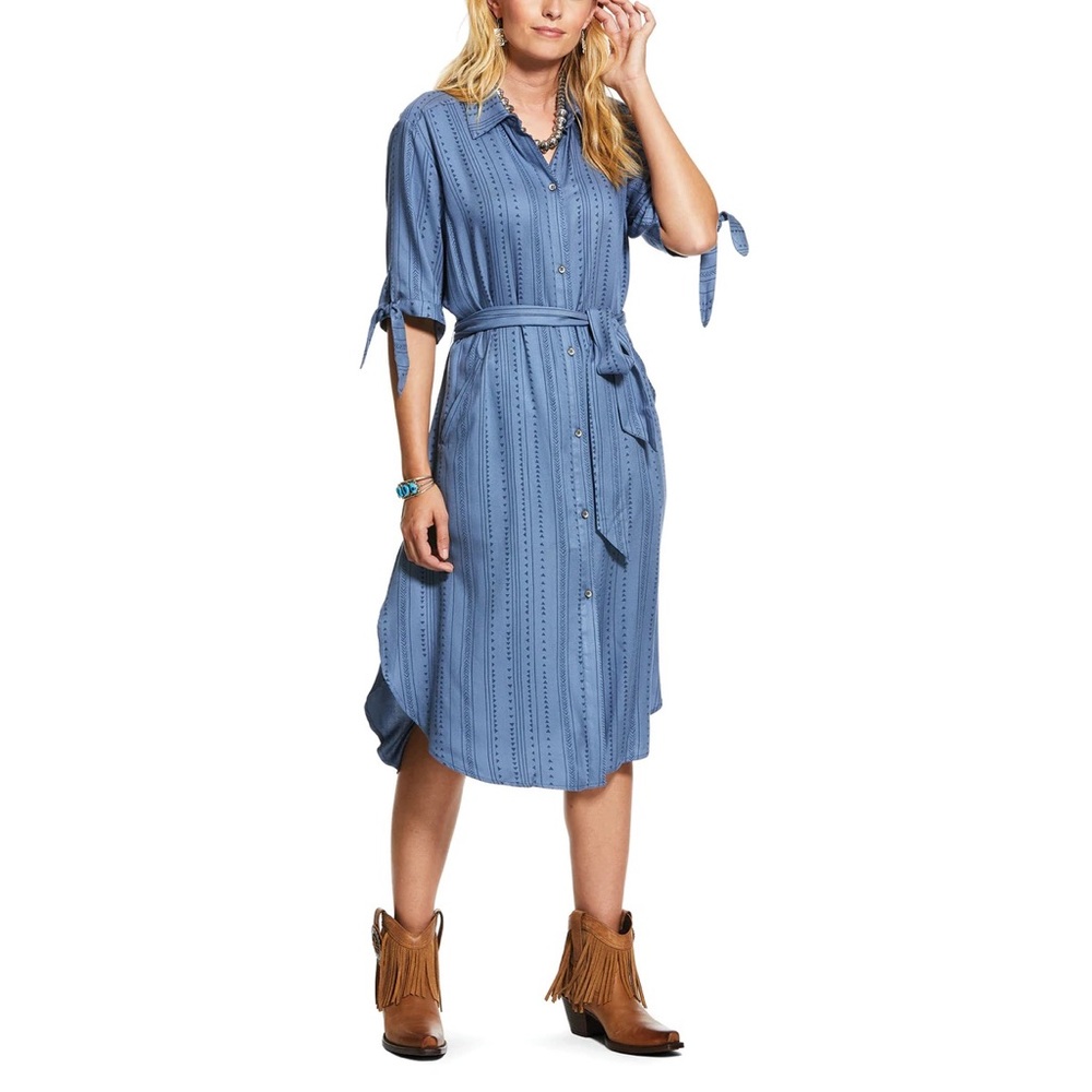 Ariat Tribal Stripe Print Dress NWT